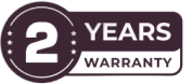 2 Year Warranty